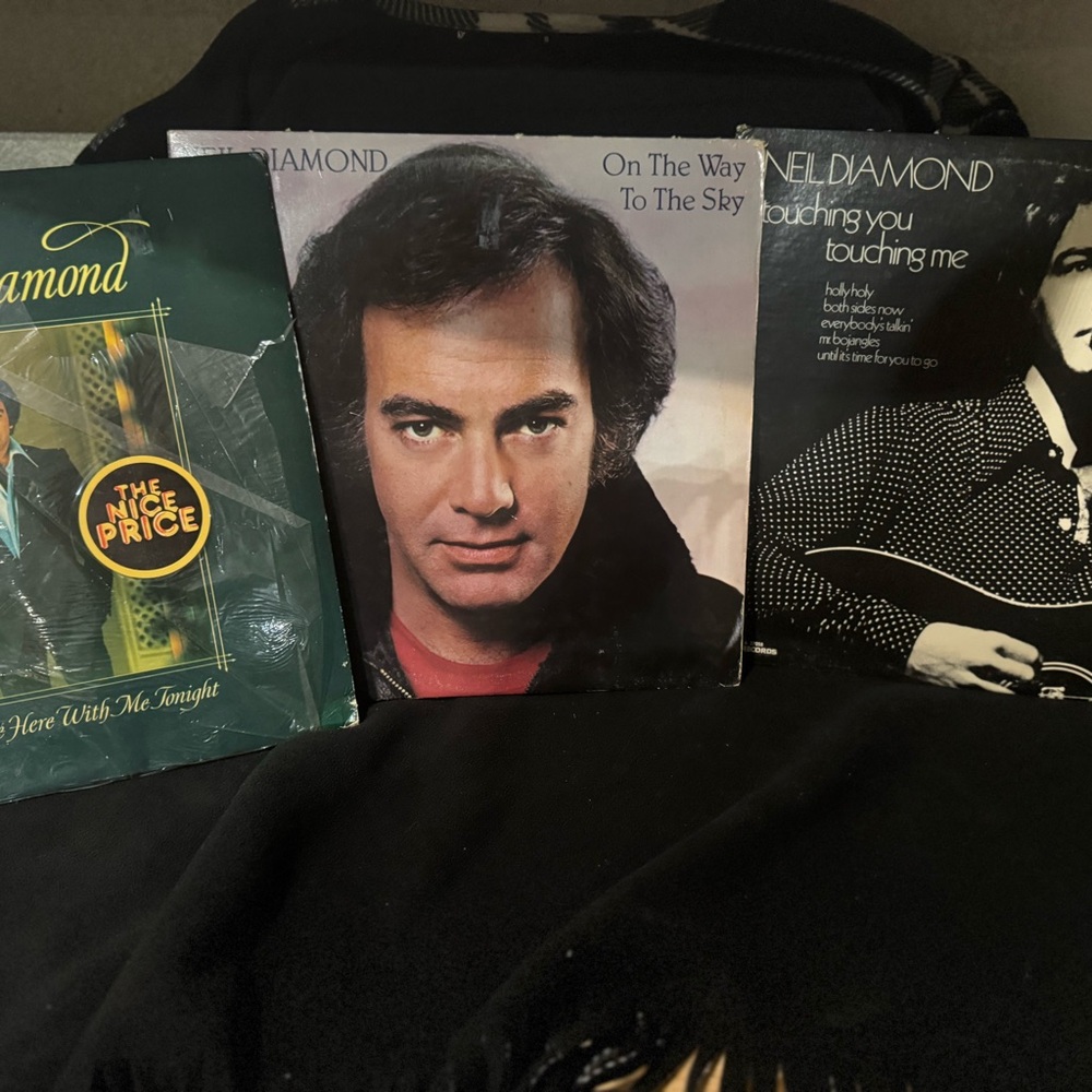 Neil Diamond Vinyl Records Lot — Set of 3 vinyl Records